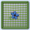 Strassblume blau Strassblume blau